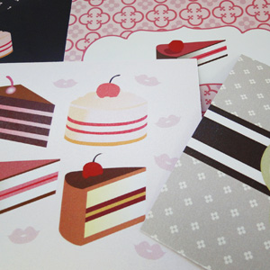 Cake Postcards